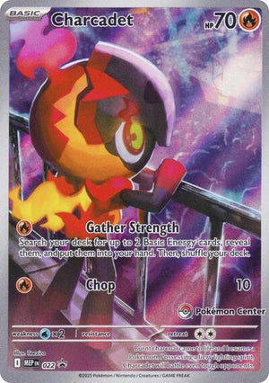 Pokemon TCG - ME: Mega Evolution Promo - Charcadet - (Pokemon Center Exclusive) - MEP 022