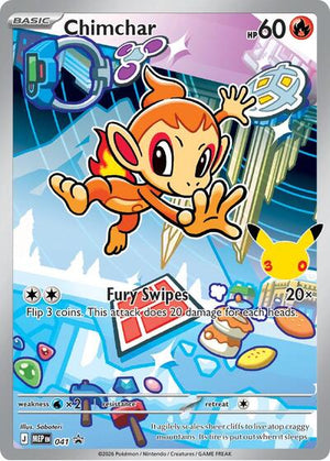 Pokemon TCG - ME: Mega Evolution Promo - Chimchar - MEP 041