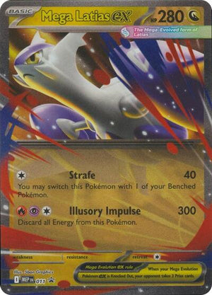 Pokemon TCG - ME: Mega Evolution Promo - Mega Latias ex - MEP 011