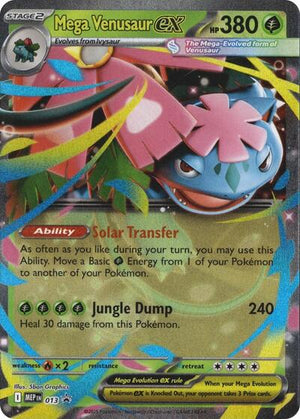 Pokemon TCG - ME: Mega Evolution Promo - Mega Venusaur ex - MEP 013