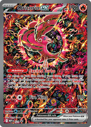 Pokemon TCG - ME: Mega Evolution Promo - Oricorio ex - MEP 024