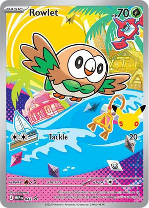 Pokemon TCG - ME: Mega Evolution Promo - Rowlet - MEP 043