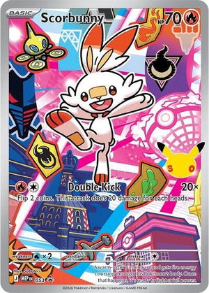 Pokemon TCG - ME: Mega Evolution Promo - Scorbunny - MEP 053