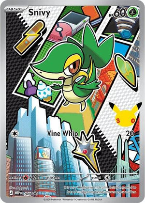 Pokemon TCG - ME: Mega Evolution Promo - Snivy - MEP 049