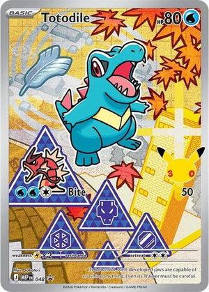Pokemon TCG - ME: Mega Evolution Promo - Totodile - MEP 048