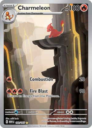 Pokemon TCG - SV: Scarlet & Violet 151 - Charmeleon - 169/165 - Holofoil