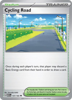 Pokemon TCG - SV: Scarlet & Violet 151 - Cycling Road - 157/165 - Reverse Holofoil