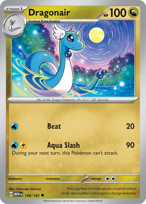 Pokemon TCG - SV: Scarlet & Violet 151 - Dragonair - 148/165