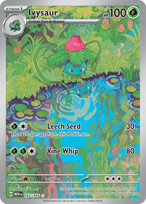 Pokemon TCG - SV: Scarlet & Violet 151 - Ivysaur - 167/165 - Holofoil