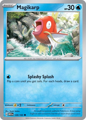Pokemon TCG - SV: Scarlet & Violet 151 - Magikarp - 129/165