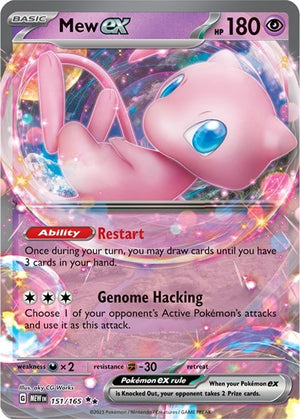 Pokemon TCG - SV: Scarlet & Violet 151 - Mew ex - 151/165 - Holofoil