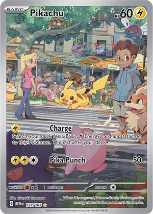 Pokemon TCG - SV: Scarlet & Violet 151 - Pikachu - 173/165 - Holofoil