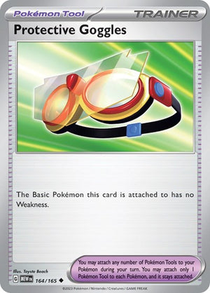 Pokemon TCG - SV: Scarlet & Violet 151 - Protective Goggles - 164/165