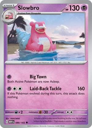 Pokemon TCG - SV: Scarlet & Violet 151 - Slowbro - 080/165