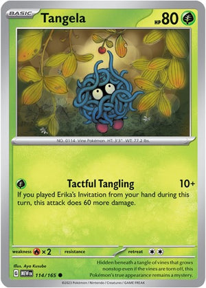 Pokemon TCG - SV: Scarlet & Violet 151 - Tangela - 114/165