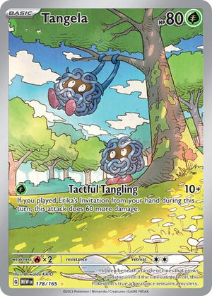 Pokemon TCG - SV: Scarlet & Violet 151 - Tangela - 178/165 - Holofoil