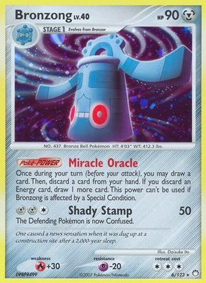 Pokemon TCG - Mysterious Treasures - Bronzong - 6/123 - Holofoil