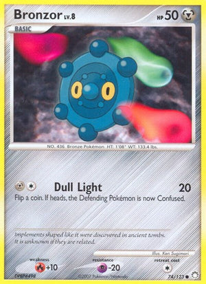 Pokemon TCG - Mysterious Treasures - Bronzor - 74/123