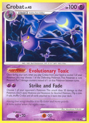 Pokemon TCG - Mysterious Treasures - Crobat - 23/123