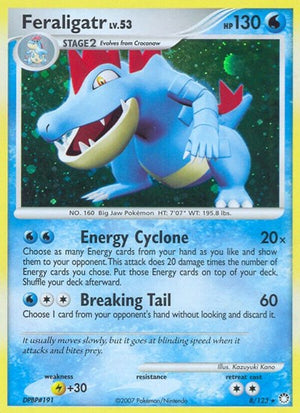 Pokemon TCG - Mysterious Treasures - Feraligatr - 8/123 - Reverse Holofoil
