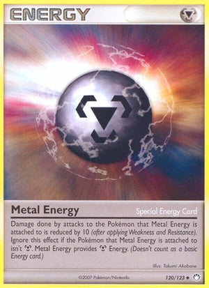 Pokemon TCG - Mysterious Treasures - Metal Energy - 120/123 - Reverse Holofoil