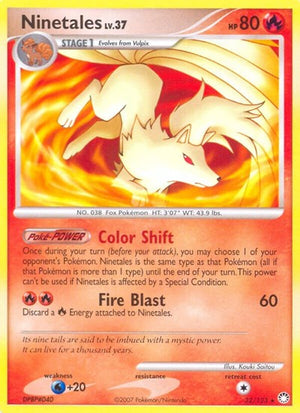 Pokemon TCG - Mysterious Treasures - Ninetales - 32/123