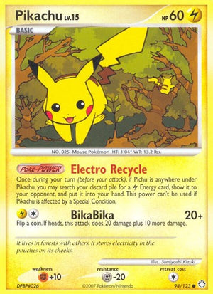 Pokemon TCG - Mysterious Treasures - Pikachu - 94/123
