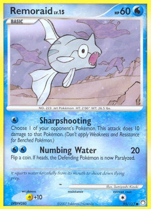 Pokemon TCG - Mysterious Treasures - Remoraid - 95/123
