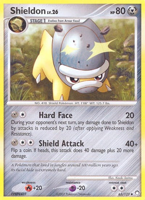 Pokemon TCG - Mysterious Treasures - Shieldon - 63/123