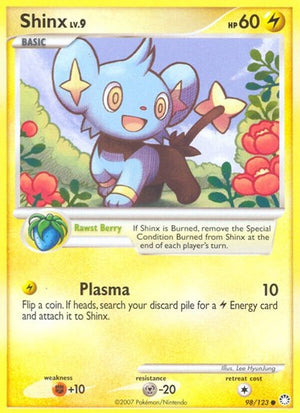 Pokemon TCG - Mysterious Treasures - Shinx - 98/123