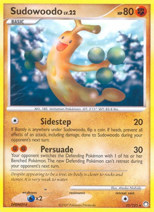 Pokemon TCG - Mysterious Treasures - Sudowoodo - 35/123