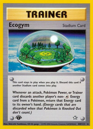 Pokemon TCG - Neo Genesis - Ecogym - 084/111 - Unlimited