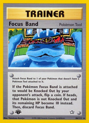 Pokemon TCG - Neo Genesis - Focus Band - 086/111 - Unlimited