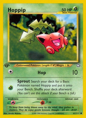 Pokemon TCG - Neo Genesis - Hoppip - 061/111 - Unlimited