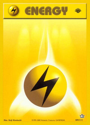 Pokemon TCG - Neo Genesis - Lightning Energy - 109/111 - Unlimited