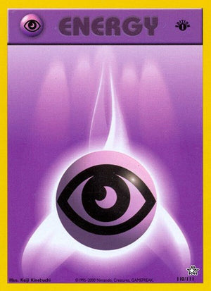 Pokemon TCG - Neo Genesis - Psychic Energy - 110/111 - 1st Edition