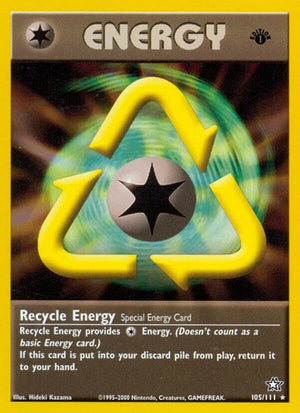 Pokemon TCG - Neo Genesis - Recycle Energy - 105/111 - Unlimited