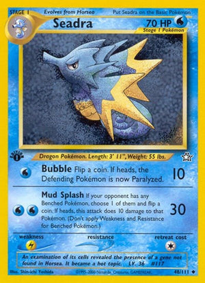 Pokemon TCG - Neo Genesis - Seadra - 048/111 - Unlimited