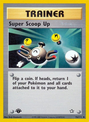 Pokemon TCG - Neo Genesis - Super Scoop Up - 098/111 - Unlimited