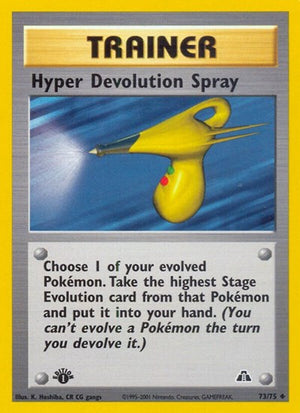 Pokemon TCG - Neo Discovery - Hyper Devolution Spray - 73/75 - 1st Edition