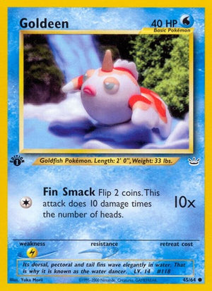 Pokemon TCG - Neo Revelation - Goldeen - 45/64 - Unlimited