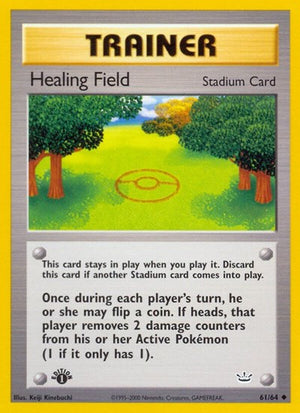 Pokemon TCG - Neo Revelation - Healing Field - 61/64 - Unlimited