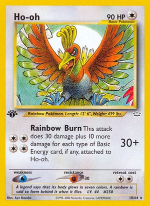 Pokemon TCG - Neo Revelation - Ho-oh - 18/64 - Unlimited
