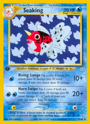 Pokemon TCG - Neo Revelation - Seaking - 37/64 - Unlimited