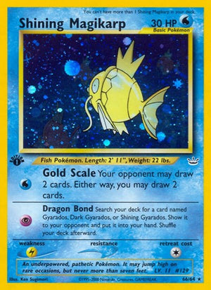 Pokemon TCG - Neo Revelation - Shining Magikarp - 66/64 - Unlimited Holofoil