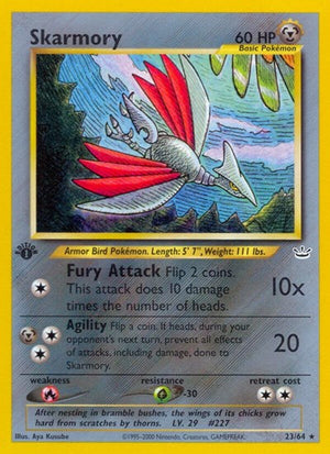 Pokemon TCG - Neo Revelation - Skarmory - 23/64 - Unlimited
