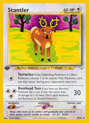 Pokemon TCG - Neo Revelation - Stantler - 38/64 - Unlimited