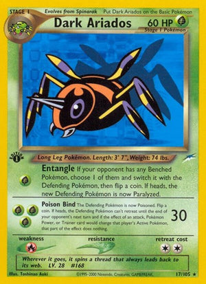 Pokemon TCG - Neo Destiny - Dark Ariados - 017/105 - Unlimited