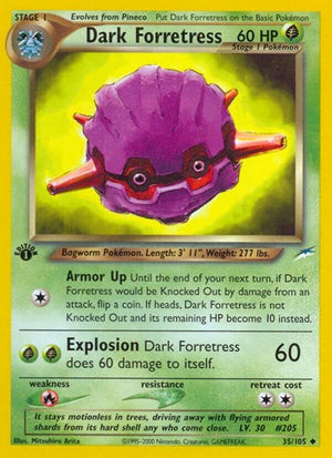 Pokemon TCG - Neo Destiny - Dark Forretress - 035/105 - Unlimited