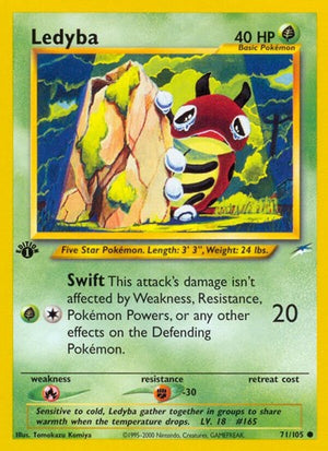 Pokemon TCG - Neo Destiny - Ledyba - 071/105 - Unlimited